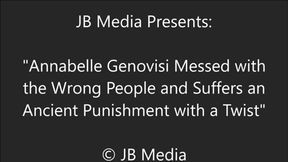 Annabelle Genovisi Punished in a Neck to Feet Hogtie - SD