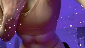 I WANT YOU TO SAY THAT MY TUMMY IS BEAUTIFUL BECAUSE I'M OFTEN NOT SURE OF MYSELF...
