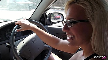 Big Tits blonde Cougar Wife Jacky Joy with glasses Pick Up and talk Boy to old young Cheating Fuck