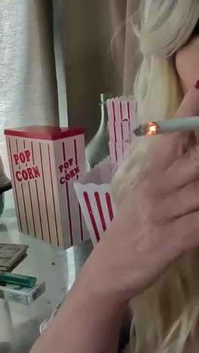 Smoking Compilation with Tits