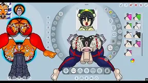 Toph Takes It All: Deep Throat and Creamy Bukkake in Avatar Hentai Parody