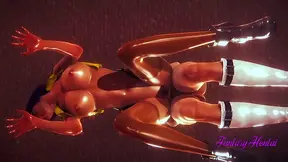 Faye Tempts With Fiery Blowjobs Steamy Trysts in Cowboy Bebop Heat