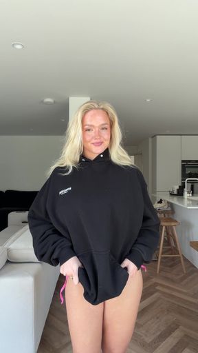Homemade teen with natural big boobs