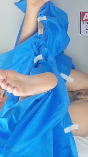 Thrilling moment from "I'm going to my gynecologist so he can take care of my pussy"