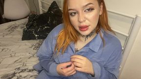 joi deylamoon talks to the subscriber and fulfills his wishes.clitoral orgasm bitch