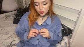 joi deylamoon talks to the subscriber and fulfills his wishes.clitoral orgasm bitch