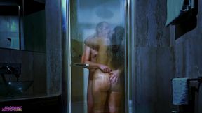 She Joins Him in the Shower Because She Needs His Big Cock Inside Her