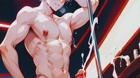 Part-2. Gay Bar Has Live Sex Show with Femboys and Hot Young Men.