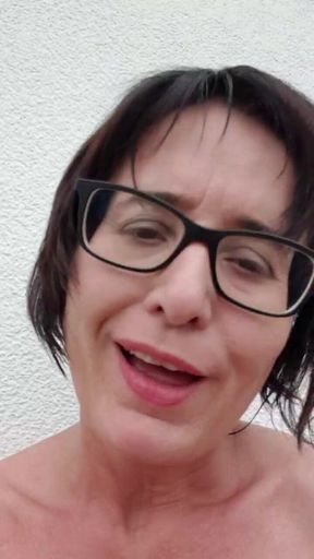 Intense Orgasm with Pegs in Nipples