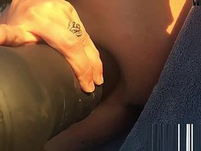 [SicFlics.com] Lily - Fisting Lilys ass in public 720p