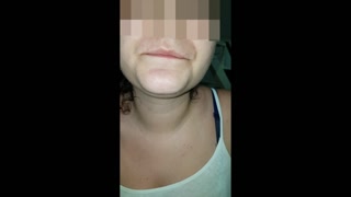 Girl Open Wide Mouth and Burping