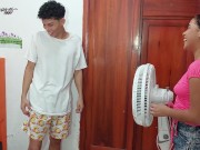 ME FOLLO A MI VECINA EN PAGO DEL ARREGLO DEL VENTILADOR