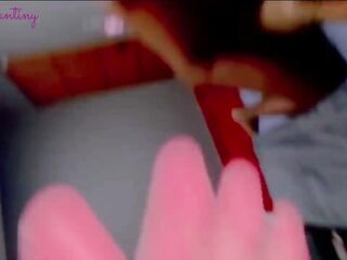 Cuckold leaves wife with ebony man with large, thick schlong - Super-endowed ebony dude bangs sexually excited wife