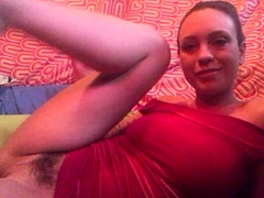 Close up teen foot worship