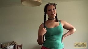 Busty British Hammered Before Facial