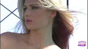 Blonde with a Body Takes on Two Guys for a Double Penetration