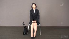 Four Fit Japanese Businesswomen Fuck for the Job - Office CFNM - HFD-154
