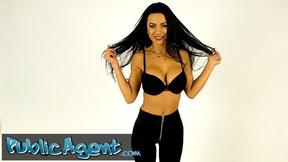 ”Tan Hot Girl with Big Tits Gets Fast Screwed”