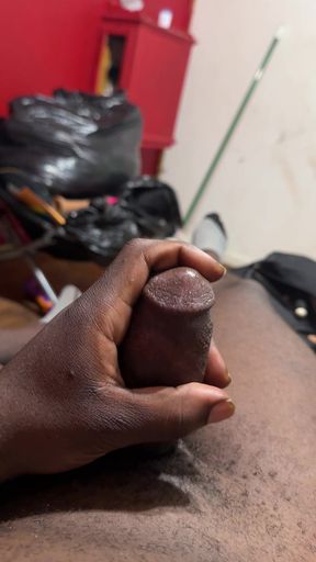 Got Super Horny While Cleaning My Room &amp; Had To Stop So I Could Bust A Load Of Creamy Cum