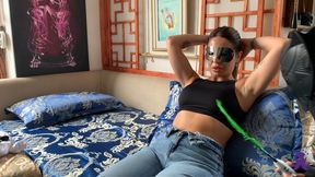 Giusy upper body tickling challenge 4k