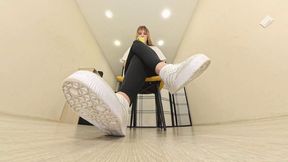 Lily - crushed beneath her white socks VR 360 Full HD