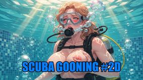Scuba Gooning #2D: Neoprene Depths (Animated, Music, Text)