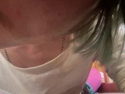 Sexy Alt Emo Daddy ASMR JOI Humping Bed With Huge Cumshot On Self (SO HOT) Hot Dom ASMR JOI