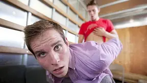 Hunter Ford Takes Dylan Roberts Hard in Hot Alley Hookup – Steamy Gay Pickup Turns Filthy