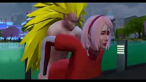 Sakurai Breaks Trust in Steamy Outdoor Tryst with Naruto Under Stars