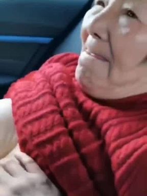 First I fuck my grandma and then I look for her tits and pussy and then I fuck her in them