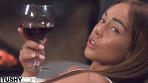 TUSHY Feisty Ginebra & BF have Horny Make-up Sex after Fight - Alberto blanco