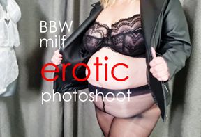 Erotic Photoshoot Big Mature Saggy Milf Tits (real kinky amateur wife mom boobs hairy pussy swinger pantyhose tights bbw)