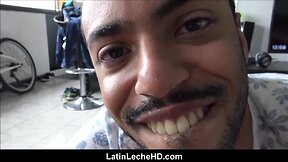 Spanish black latin guy gay for pay on streets pov