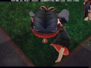 3D HENTAI POV DATE A LIVE Kurumi Tokisaki Blowjob