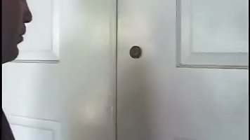 Mature blonde with glasses got fucked next to the swimming pool, in the middle of the day