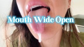 Mouth Wide Open