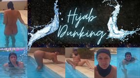 Naked Hijab Dunking