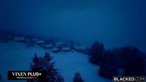 BLACKED BBC Crazy Spies Bella Spark And Kelly Collins Share Jason Luv's Cock