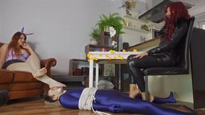 Bad Bunny And Black Queen Ruslana Order Him To Smell Feet During Kicking His Balls - Part 1