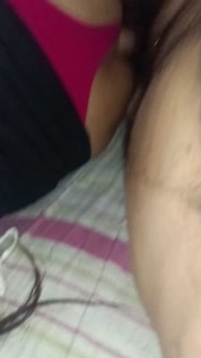 From behind to my sister-in-law after the party