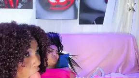 Hot older woman and her lesbian classmate lick and finger each other's pussies