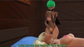 Lulu and Steve get naughty in The Sims VR
