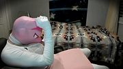 Pink Foxie Pt1! Waking up in trapped in a cursed naughty pink fox mask!