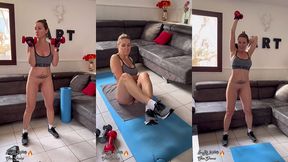 avez-vous souvent vu une milf faisant du sport nue?