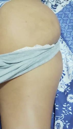 I CATCH my stepmom while she is in my bed, I fuck her huge ASS   Clip 1