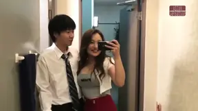 Busty married first love reunites for secret sex