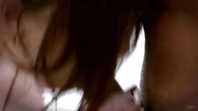 Dane Jones gets his big dick devoured by well-endowed babe