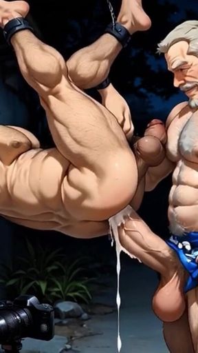 *** Grandpa Ass Fuck Cum