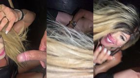 levando pica e bebendo leite na balada