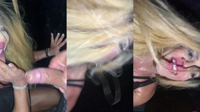 levando pica e bebendo leite na balada